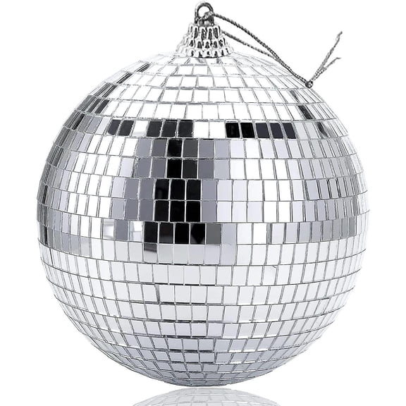Mirror Ball, 2pcs Disco Ball, Silver Disco Ball, Silver Mirror Balls, Mirror Disco Balls, Small Mirror Ball, Disco Ball For Party, Mirror Ball, Classi