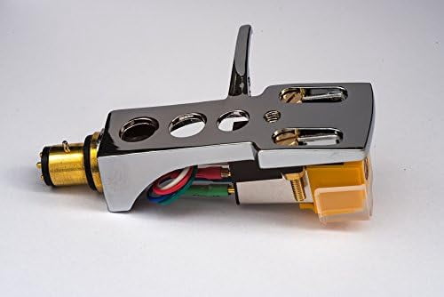 Mirror Chrome plated Headshell, mount, cartridge and stylus, needle for ...
