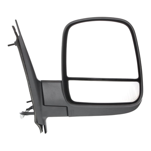 Mirror Compatible With 2009-2016 GMC Savana 4500 2008-2014 Chevrolet Express 1500 Right Passenger Side Heated w/ Blind Spot Corner Glass Textured Black Kool-Vue
