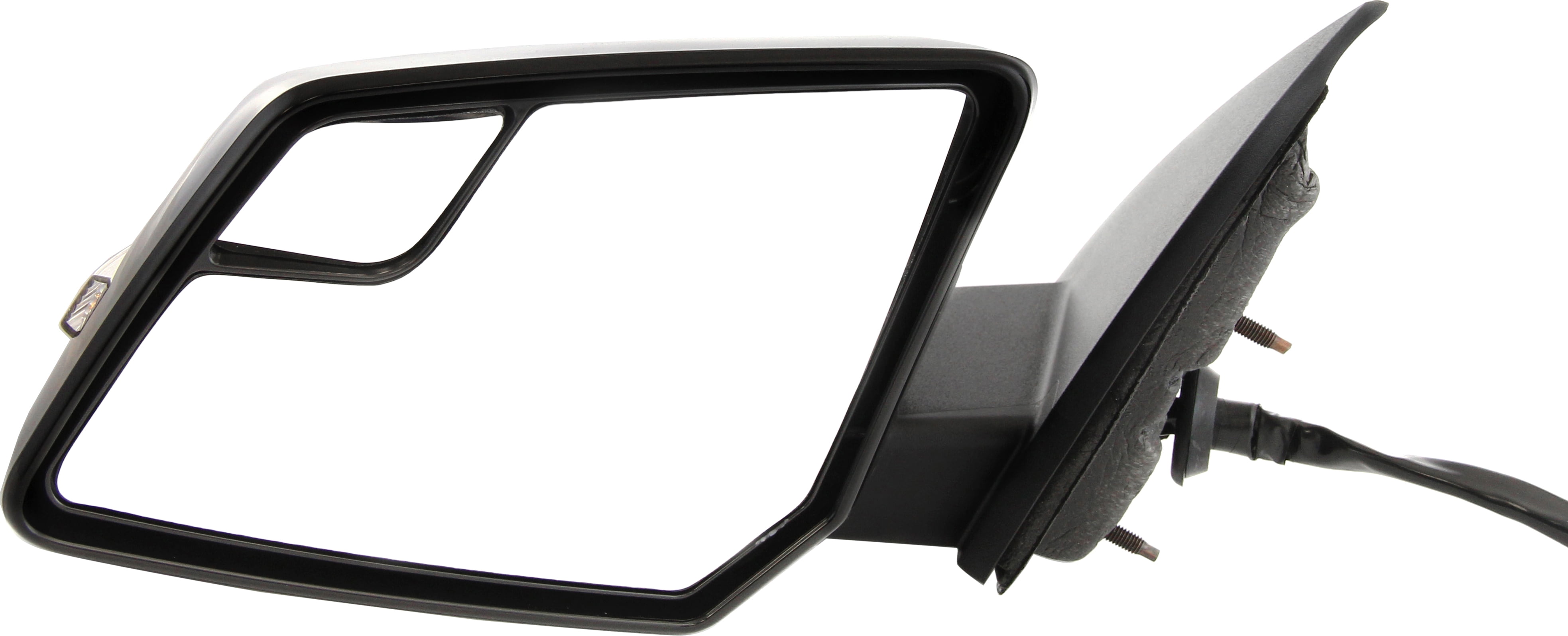 Mirror Compatible With 2009-2017 Chevrolet Traverse 2009-2016 GMC Acadia Left Driver Side Heated w/ Blind Spot Corner Glass In-housing Signal Light Paintable Kool-Vue