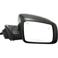 thumbnail image 1 of Mirror Compatible With 2011-2018 Jeep Grand Cherokee Right Passenger Side Heated w/ Blind Spot Detection in Glass In-housing Signal Light Paintable Kool-Vue, 1 of 7