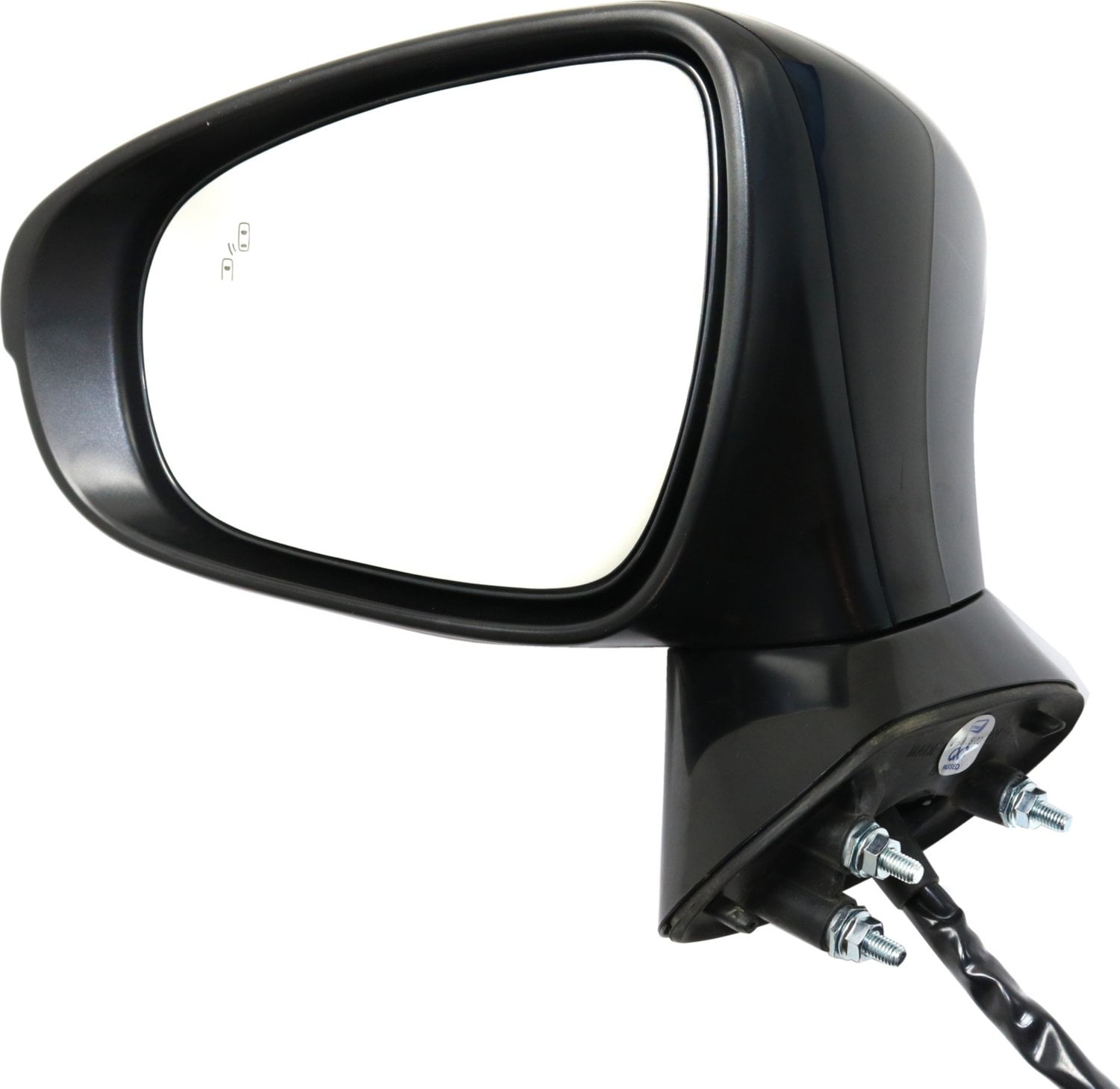 Mirror Compatible With 2014-2018 Lexus GS350 2016 GS200t Left Driver Side Heated w/ Blind Spot Detection in Glass In-housing Signal Light Paintable Kool-Vue