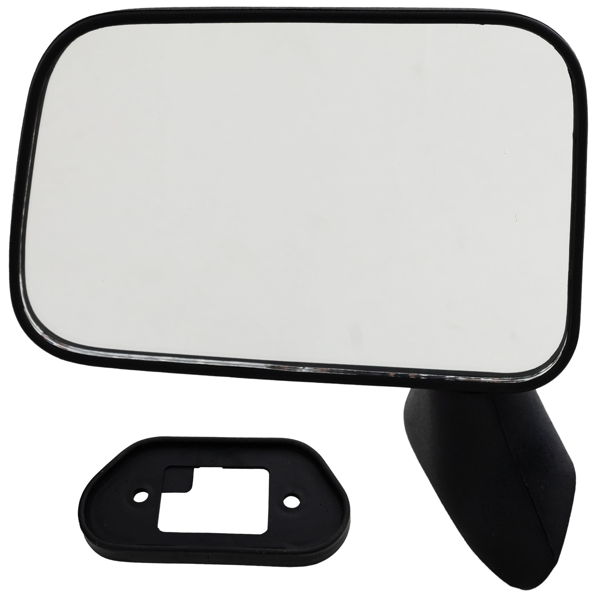 Mirror Compatible With 1987-1989 Toyota 4Runner 1987-1988 Pickup Left Driver Side Textured Black Kool-Vue