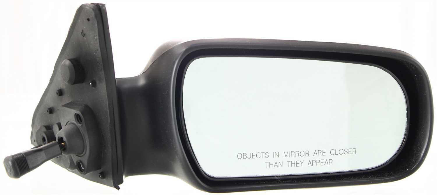 Mirror Compatible With 1987-1991 Toyota Camry Right Passenger Side Paintable Kool-Vue