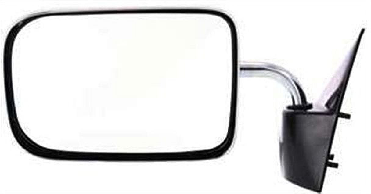 Mirror Compatible With 1987-1996 Dodge Dakota Left Driver Side Chrome Kool-Vue