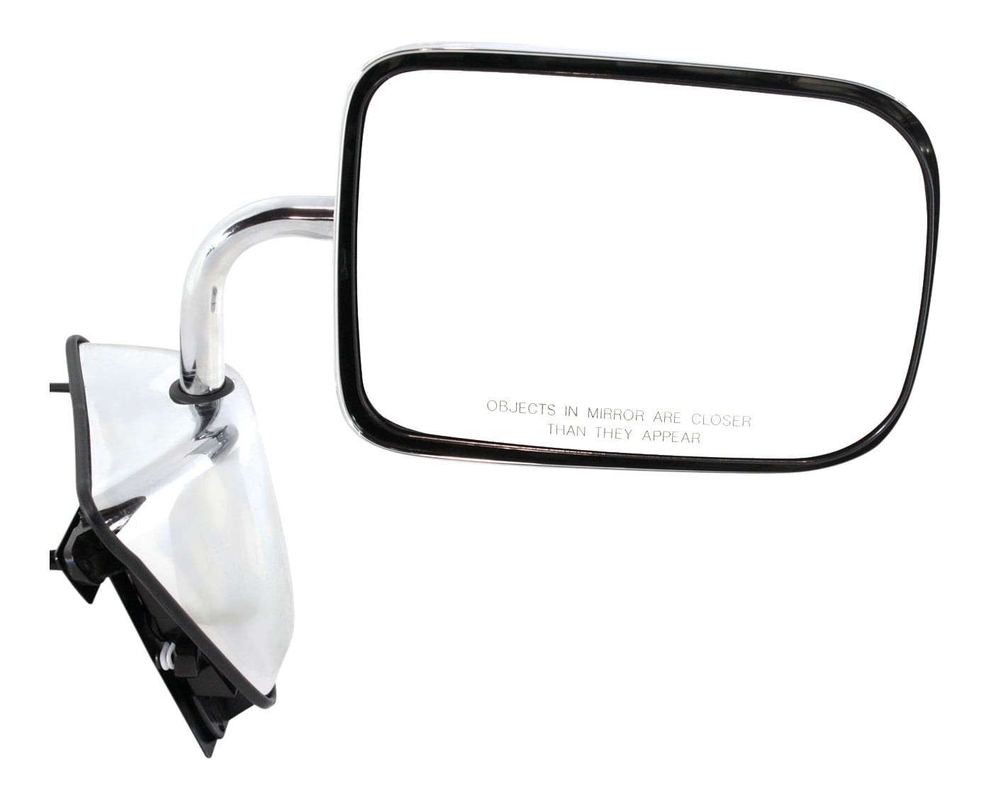 Mirror Compatible With 1988-1989 Dodge D100 1988-1993 D250 Right Passenger Side Chrome Kool-Vue