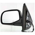 thumbnail image 1 of Mirror Compatible With 1995-2001 Ford Explorer 1997-2001 Mercury Mountaineer Left Driver Side Heated Textured Black Kool-Vue, 1 of 7