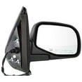 thumbnail image 1 of Mirror Compatible With 1995-2001 Ford Explorer 1997-2001 Mercury Mountaineer Right Passenger Side Heated Textured Black Kool-Vue, 1 of 7