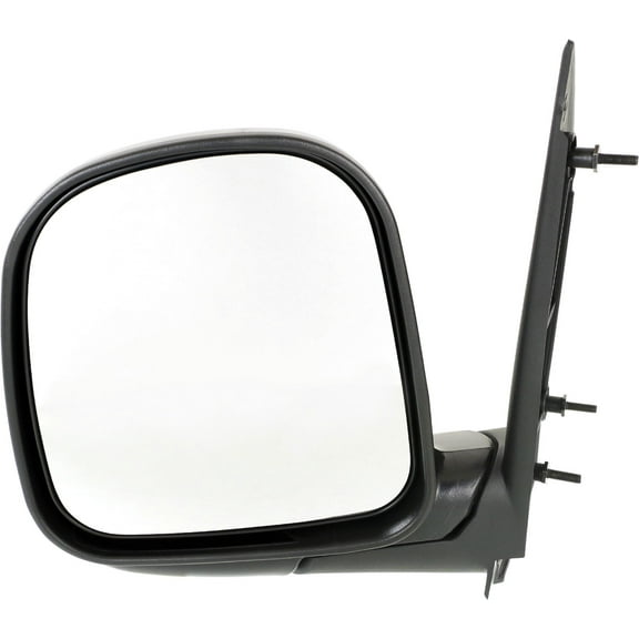 Mirror Compatible With 1996-2002 GMC Savana 2500 Chevrolet Express 3500 Left Driver Side Textured Black Kool-Vue