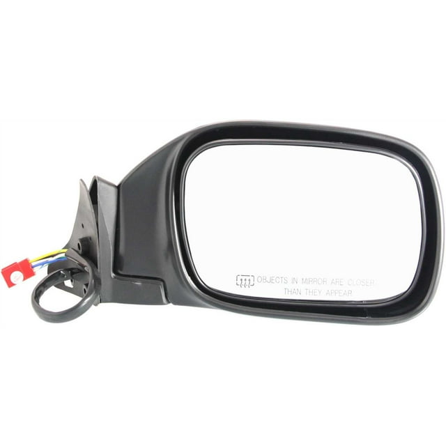 Mirror Compatible With 1997-2001 Jeep Cherokee Right Passenger Side Heated Textured Black Kool-Vue