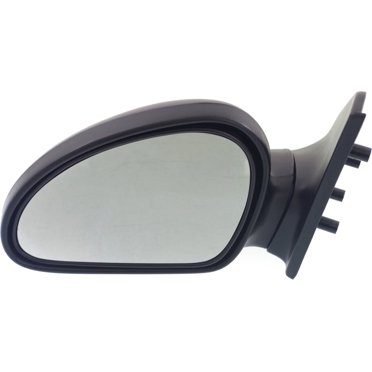 AM Autoparts Manual Right Side Mirror For Mercury Tracer & Ford Escort 4-Door (1997-2002) – Paintable Textured Finish