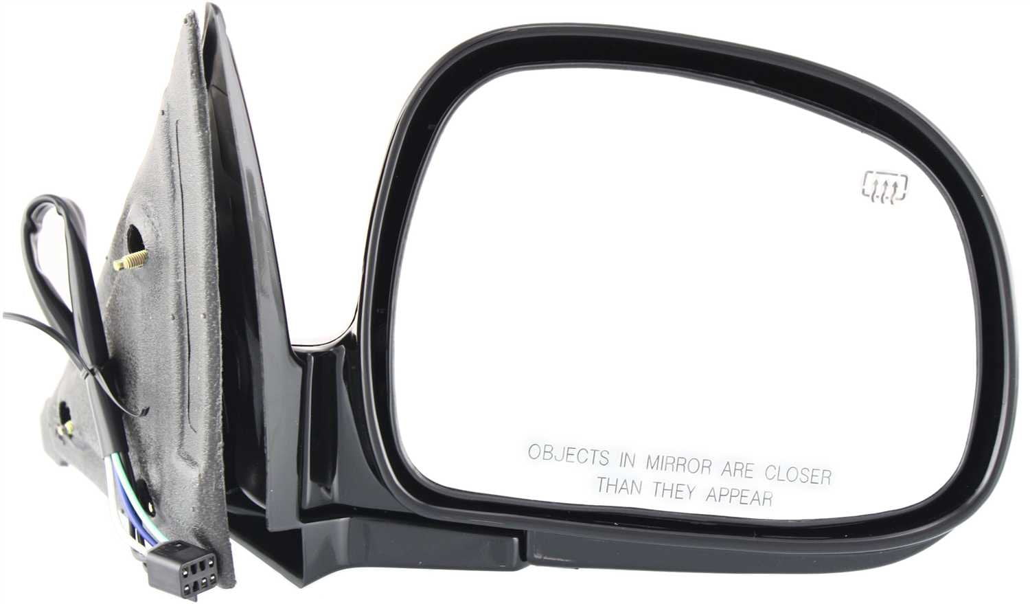 Mirror Compatible With 1998 Chevrolet S10 GMC Sonoma Right Passenger Side Heated Paintable Kool-Vue