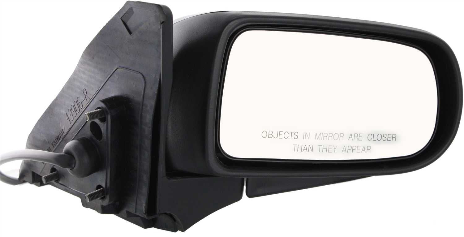 Mirror Compatible With 1999-2003 Mazda Protege 2002-2003 Protege5 Right Passenger Side Textured Black Kool-Vue