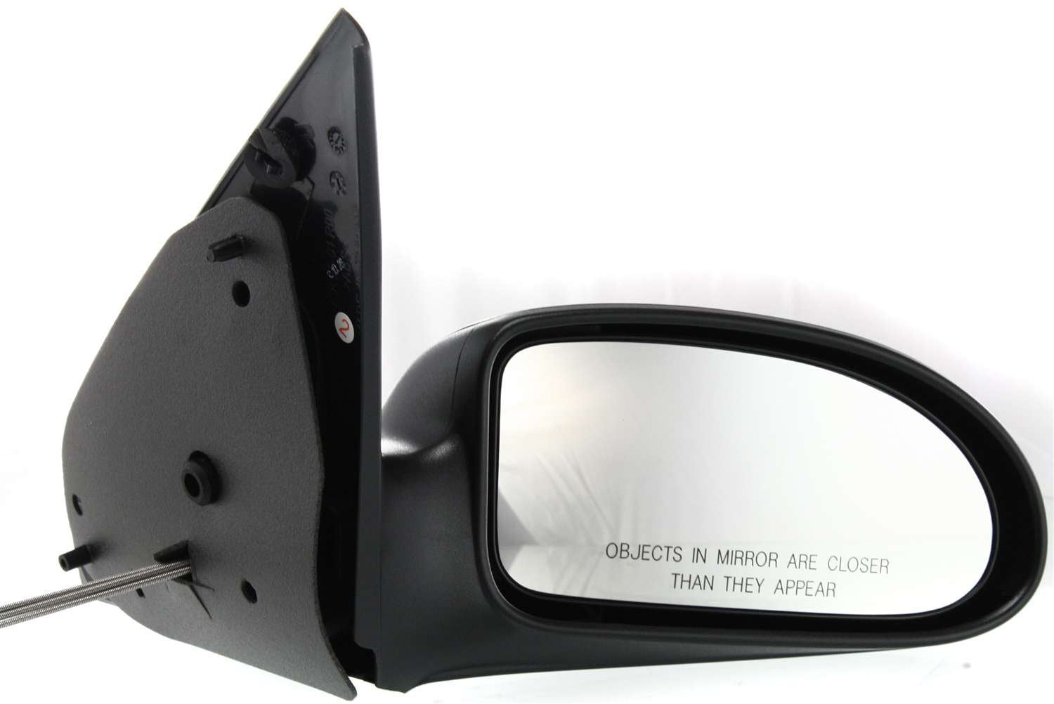 Mirror Compatible With 2000-2002 Ford Focus Right Passenger Side Textured Black Kool-Vue