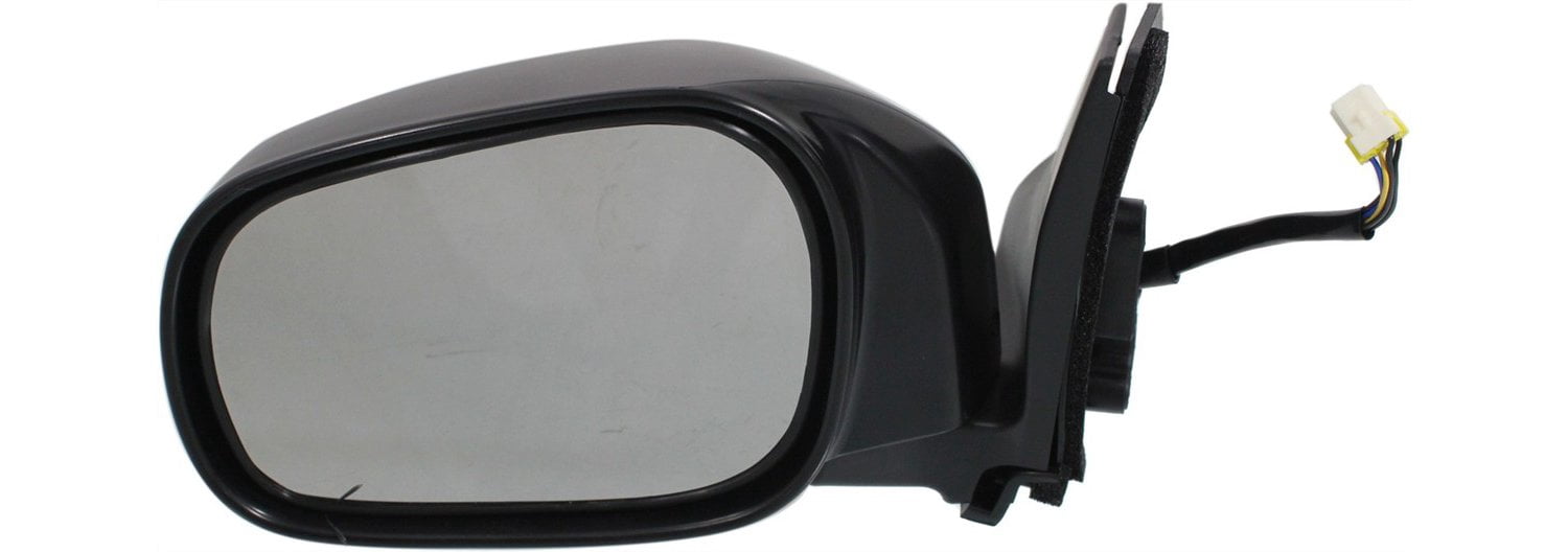 Mirror Compatible With 2002-2005 Suzuki Grand Vitara 2002-2006 XL-7 Left Driver Side Heated Textured Black Kool-Vue