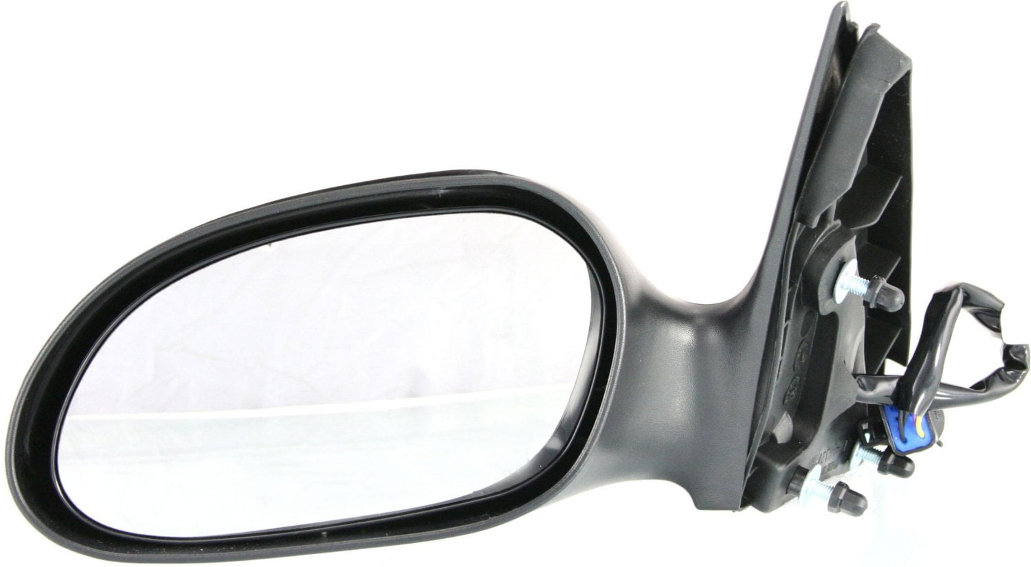 Mirror Compatible With 2002-2006 Ford Taurus 2002-2005 Mercury Sable Left Driver Side Heated 1 Paintable And Textured Black Cap Kool-Vue