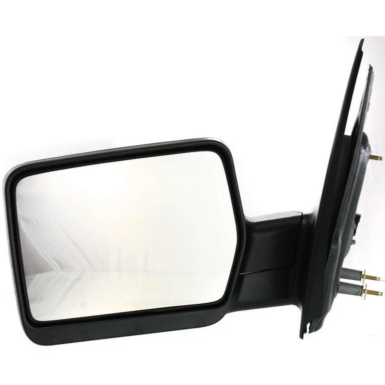 Mirror Compatible With 2004-2008 Ford F-150 Left Driver Side Textured Black  Kool-Vue