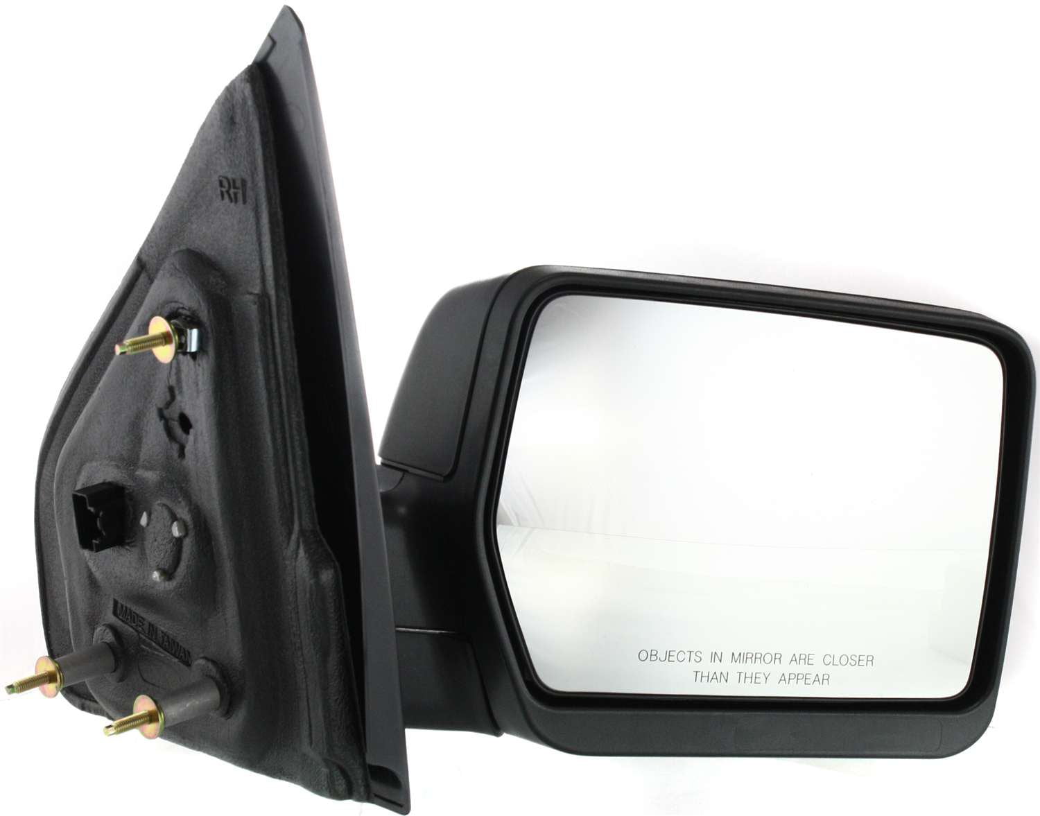 Mirror Compatible With 2004-2008 Ford F-150 Right Passenger Side Textured Black Kool-Vue