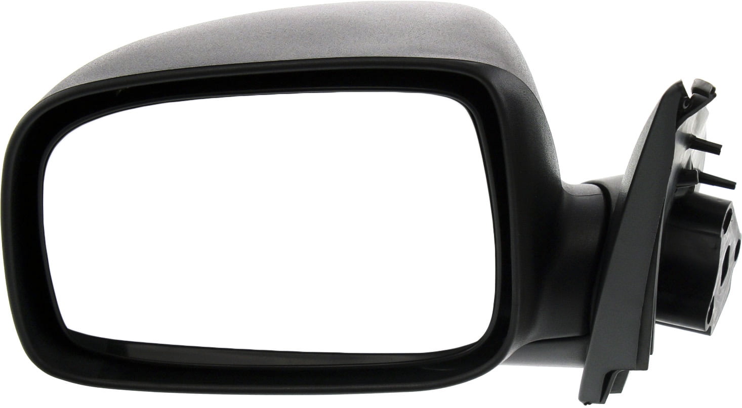 Mirror Compatible With 2004-2012 Chevrolet Colorado GMC Canyon Left Driver Side Textured Black Kool-Vue