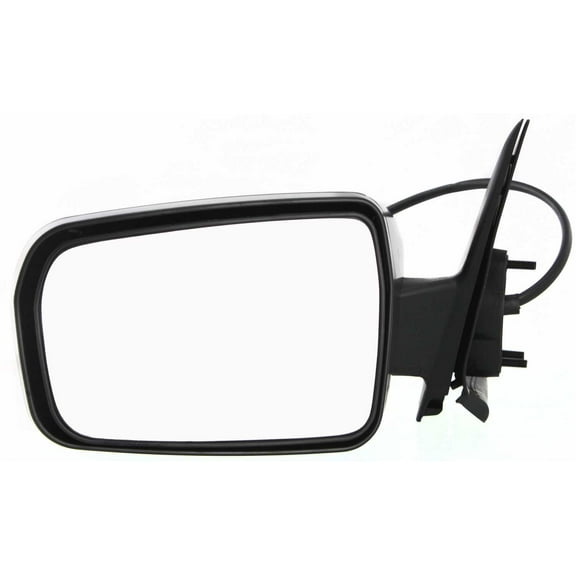 Mirror Compatible With 2004-2012 Mitsubishi Galant Left Driver Side Textured Black Kool-Vue