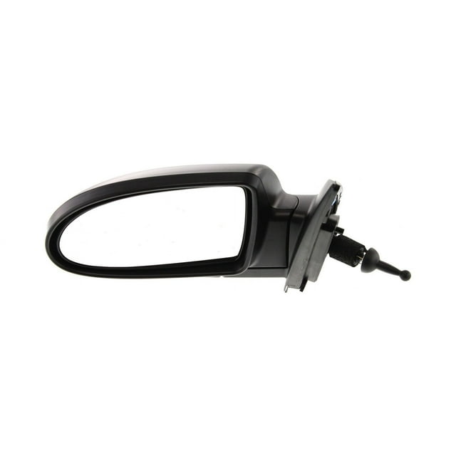 Mirror Compatible With 2006-2009 Hyundai Accent Left Driver Side Textured Black Kool-Vue