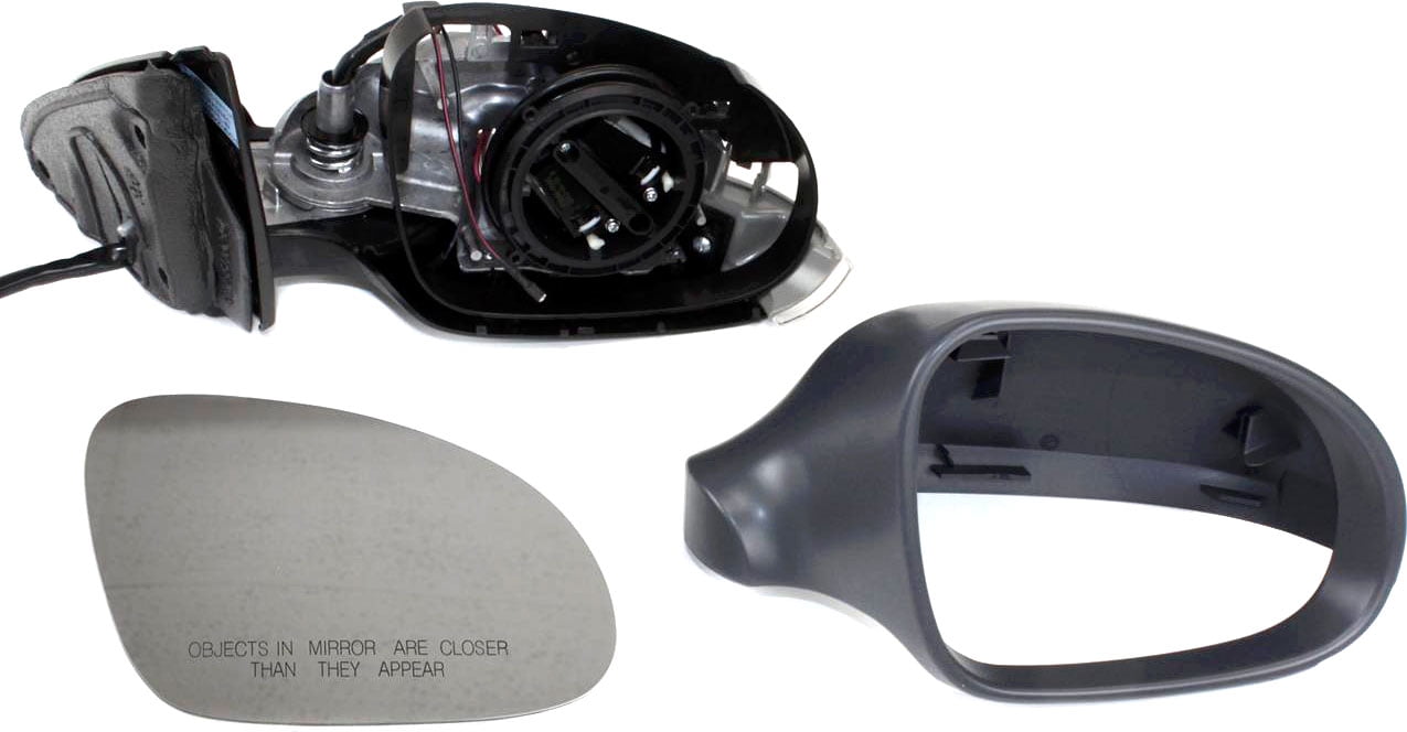 Mirror Compatible With 2006-2010 Volkswagen Passat Right Passenger Side Heated Paintable Kool-Vue