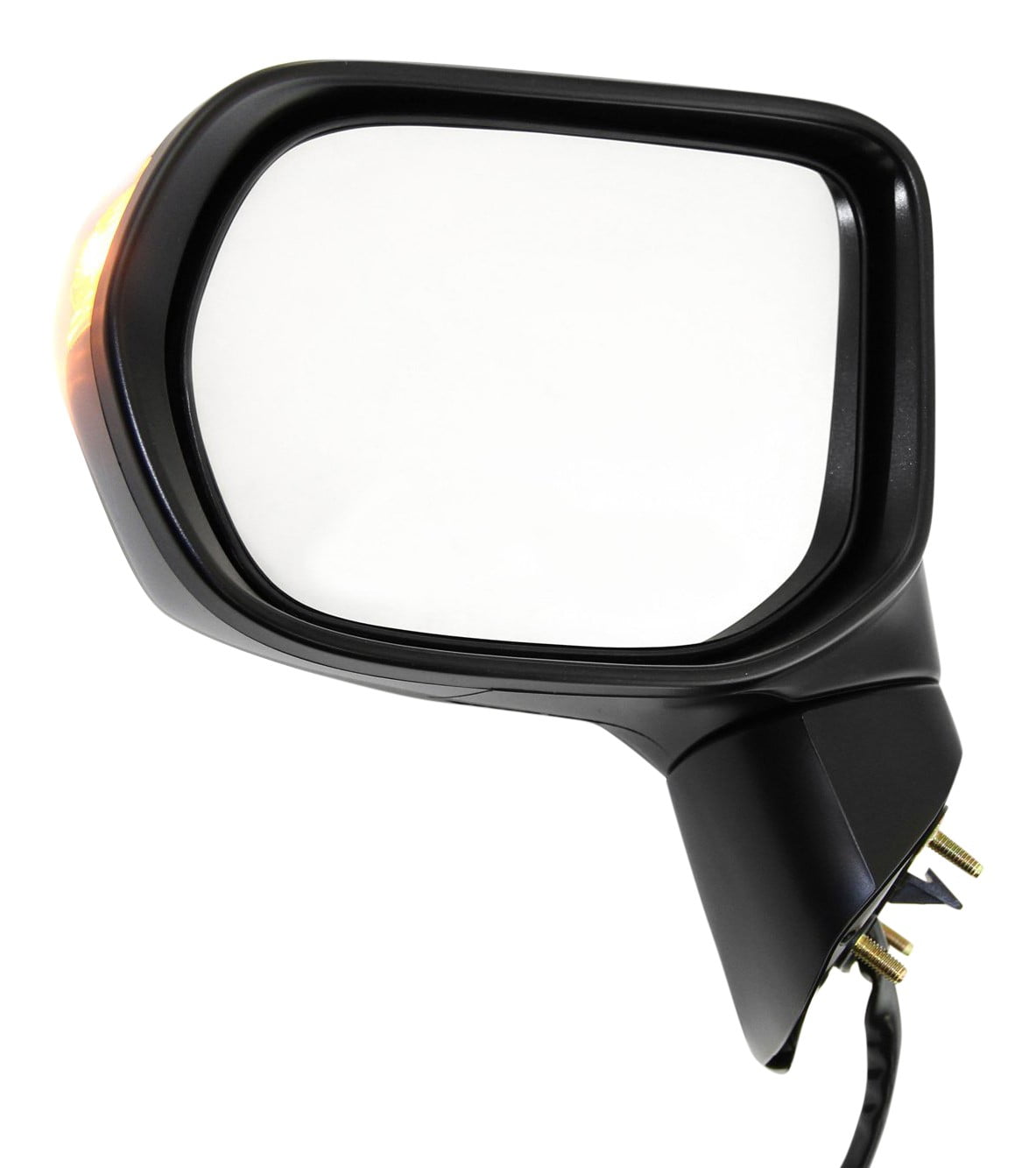 Mirror Compatible With 2006-2011 Honda Civic Left Driver Side Heated In-Housing Signal Light Paintable Kool-Vue