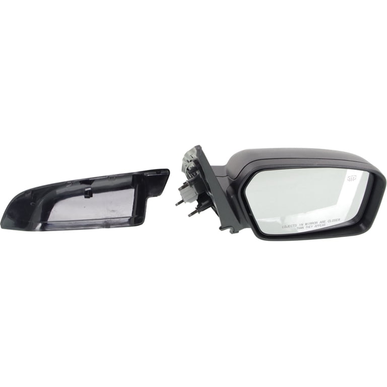 Textured Black Passenger Side Mirror For 2006-2012 Ford Fusion Mercury Milan | Heated & Power Glass