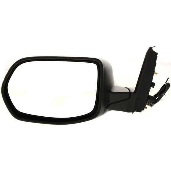 Mirror Compatible With 2007-2011 Honda CR-V Left Driver Side Textured Black Kool-Vue