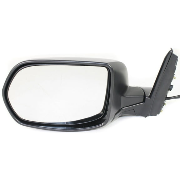 Mirror Compatible With 2007-2011 Honda Cr-V Left Driver Side Heated Textured Black Kool-Vue