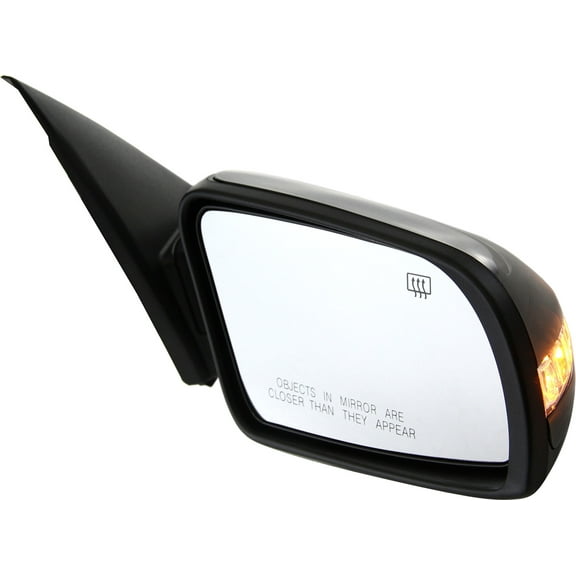 Mirror Compatible With 2007-2012 Nissan Altima Right Passenger Side Heated In-housing Signal Light Paintable Kool-Vue
