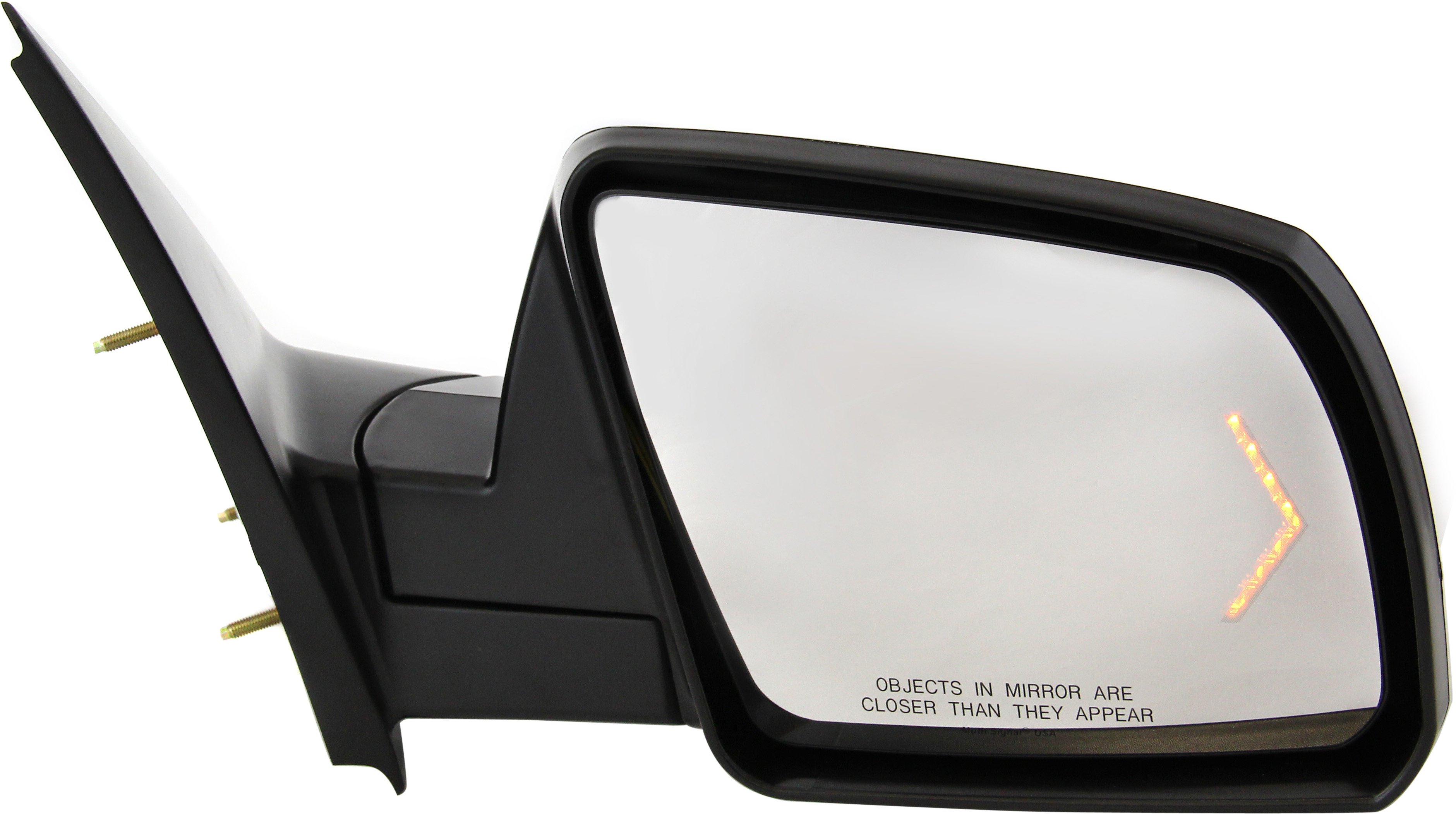 Rugged TUFF Exactafit Passenger Side Mirror Glass – Toyota Tundra Sequoia 2007-2018, Auto-Dimming OE Fit, Signal Compatible