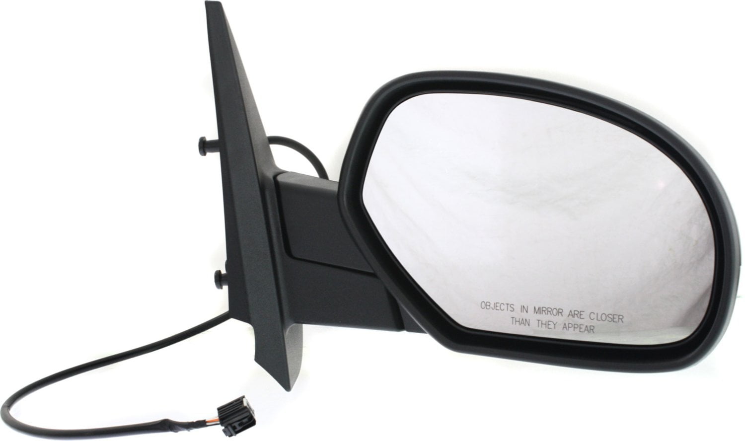 Mirror Compatible With 2007-2014 Chevrolet Tahoe 2007-2013 GMC Sierra 1500 Right Passenger Side Heated Textured Black Kool-Vue