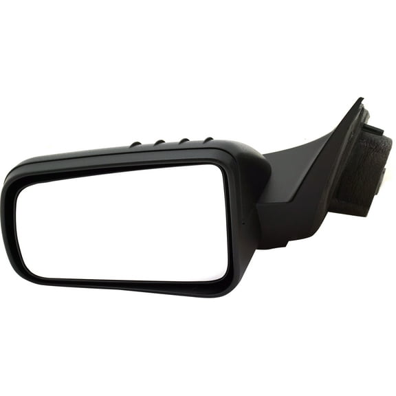 Mirror Compatible With 2008-2011 Ford Focus Left Driver Side 1 Paintable and Textured Black Cap Kool-Vue