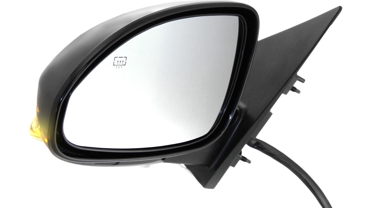 Mirror Compatible With 2008-2012 Buick Enclave Left Driver Side Heated In-housing Signal Light Paintable Kool-Vue
