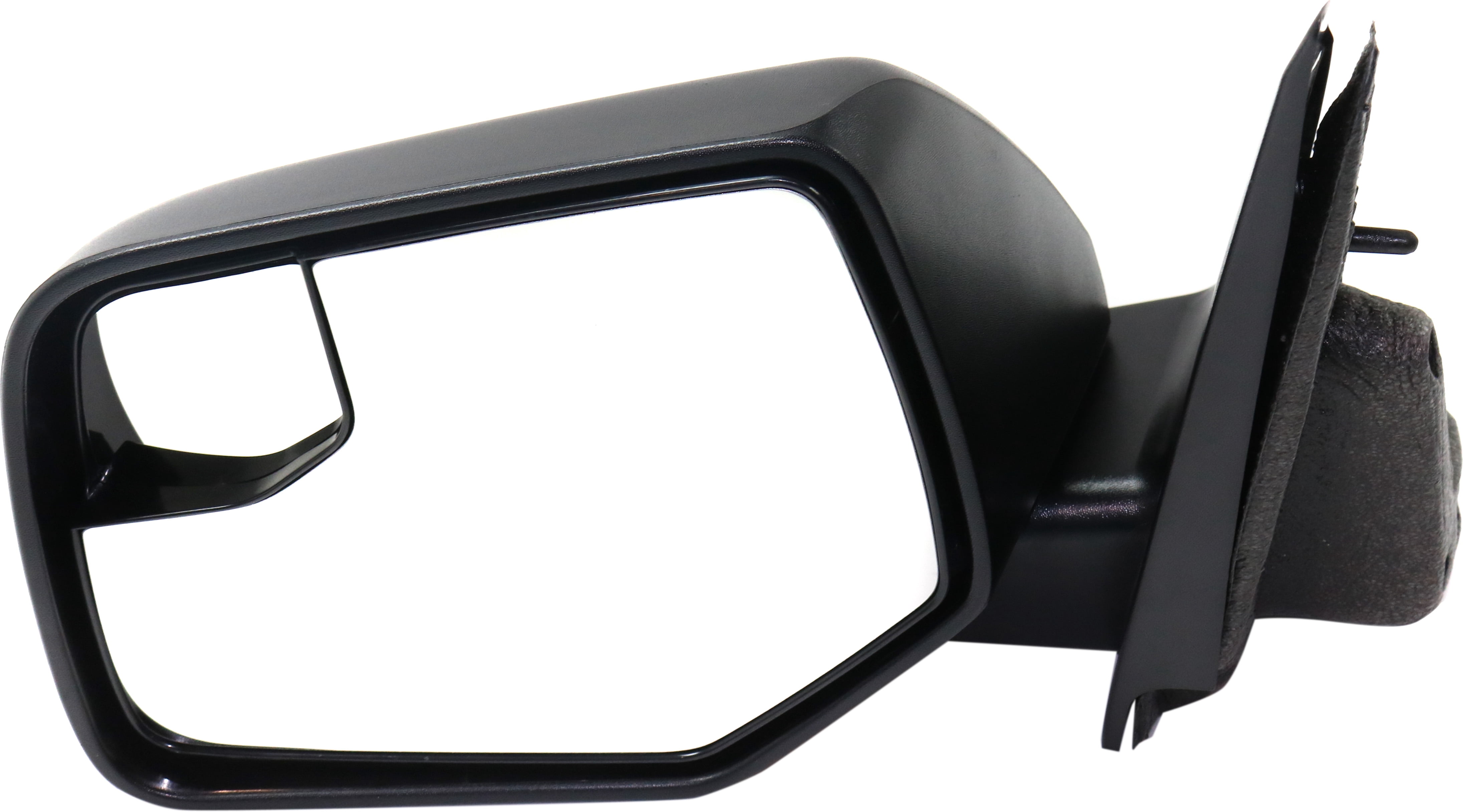 Mirror Compatible With 2008-2012 Ford Escape 2008-2011 Mercury Mariner Left Driver Side w/ Blind Spot Detection in Glass Textured Black Kool-Vue