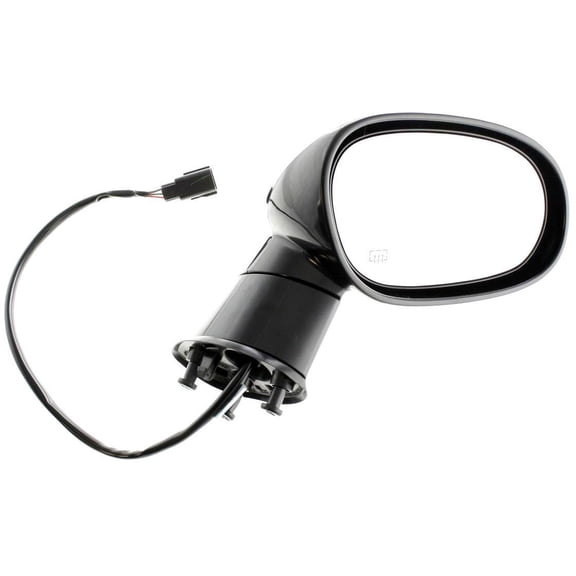 Mirror Compatible With 2008-2014 Dodge Challenger Right Passenger Side Heated Paintable Kool-Vue