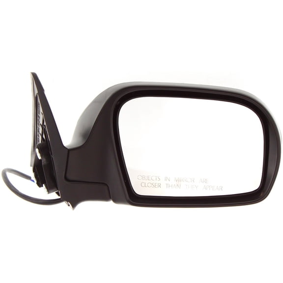 Mirror Compatible With 2008-2014 Subaru Impreza Right Passenger Side Textured Black Kool-Vue