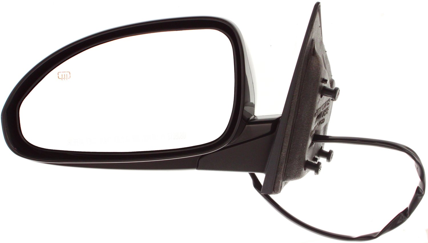 Mirror Compatible With 2008-2017 Buick Enclave Left Driver Side Heated In-housing Signal Light Paintable Kool-Vue