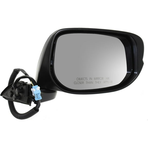 Mirror Compatible With 2009-2014 Honda Fit Right Passenger Side Paintable Kool-Vue