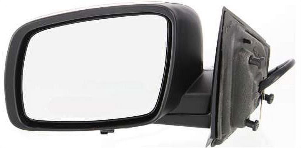 Mirror Compatible With 2009-2015 Dodge Journey Left Driver Side Heated Textured Black Kool-Vue