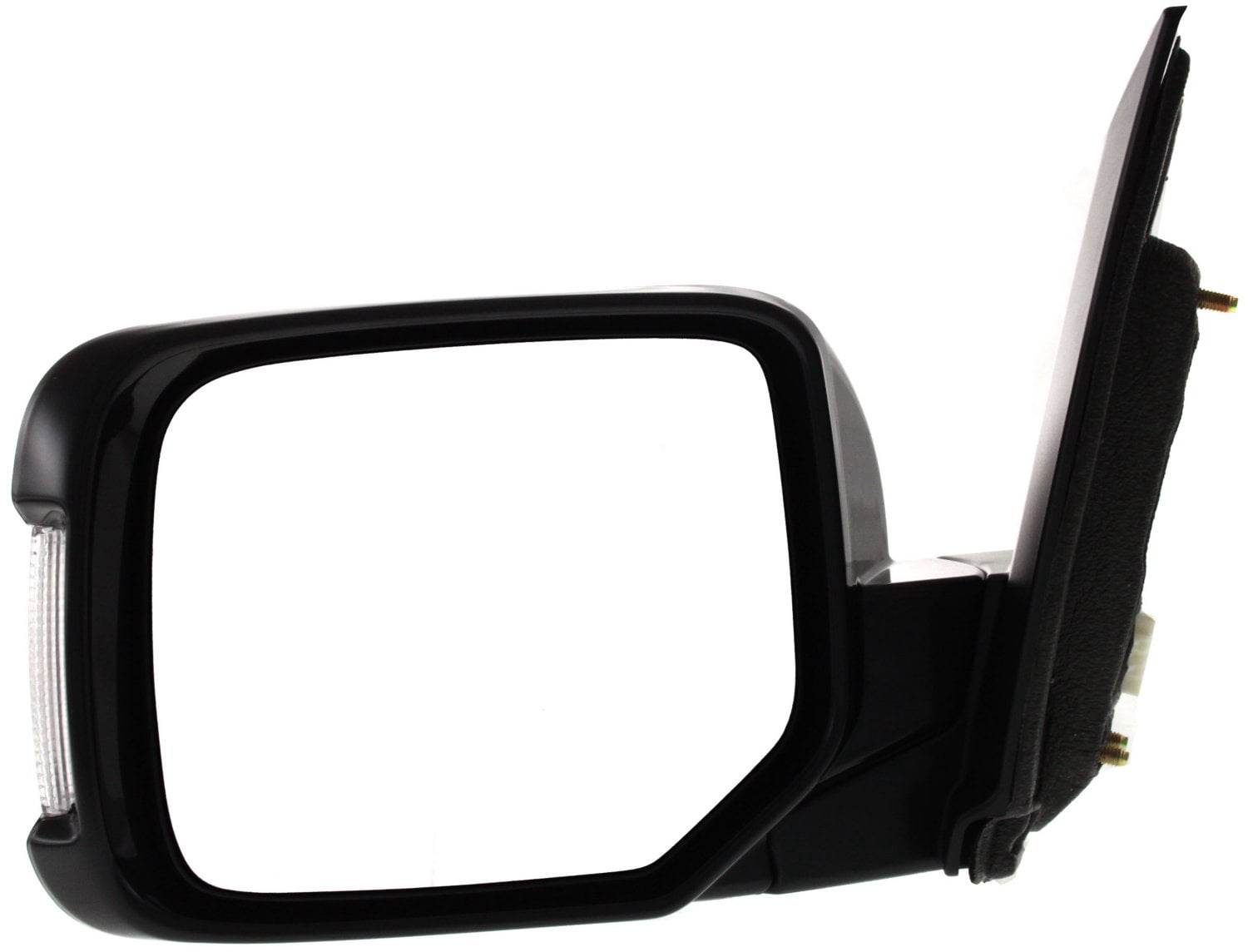 Mirror Compatible With 2009-2015 Honda Pilot Left Driver Side Heated In-housing Signal Light Paintable Kool-Vue
