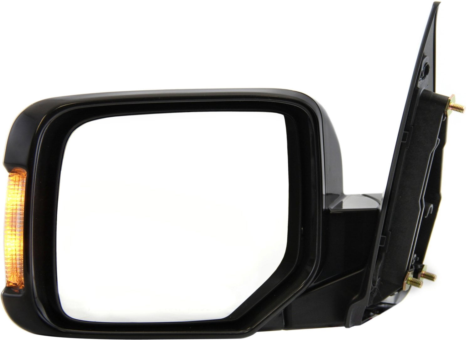 Mirror Compatible With 2009-2015 Honda Pilot Left Driver Side In-housing Signal Light Paintable Kool-Vue