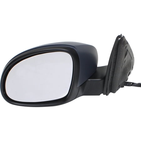 Mirror Compatible With 2009-2017 Volkswagen Tiguan Left Driver Side Heated In-housing Signal Light Paintable Kool-Vue