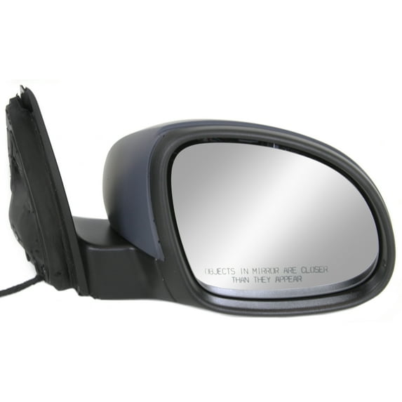 Mirror Compatible With 2009-2017 Volkswagen Tiguan Right Passenger Side Heated In-housing Signal Light Paintable Kool-Vue