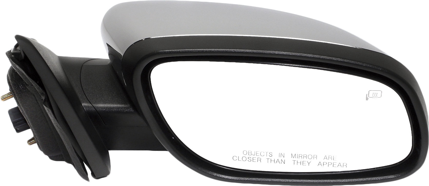 Mirror Compatible With 2010-2011 Ford Taurus Right Passenger Side Heated Chrome Kool-Vue