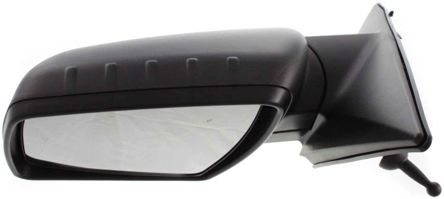 Mirror Compatible With 2010-2013 Kia Soul Left Driver Side Textured Black Kool-Vue