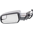 thumbnail image 1 of Mirror Compatible With 2010-2017 Chevrolet Equinox GMC Terrain Left Driver Side Heated w/ Blind Spot Corner Glass Chrome Kool-Vue, 1 of 7