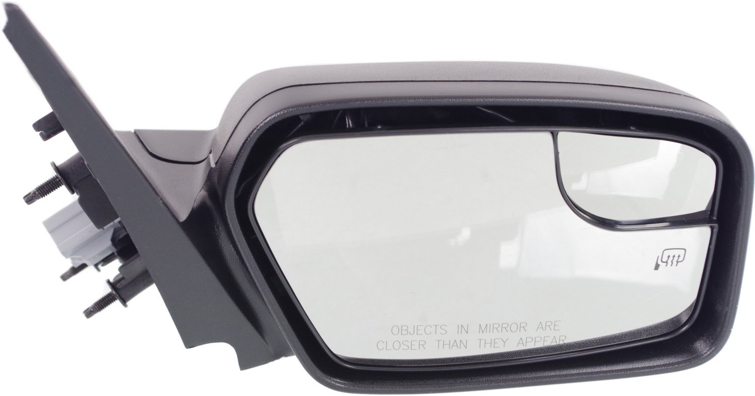 Kool Vue Passenger Side Mirror For Ford Fusion & Mercury Milan (2011) – Textured Black, Power Adjust, No Signal Light