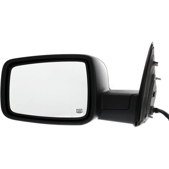 Mirror Compatible With 2011-2012 Ram 1500 2010 Dodge 3500 Left Driver Side Heated In-housing Signal Light Paintable Kool-Vue
